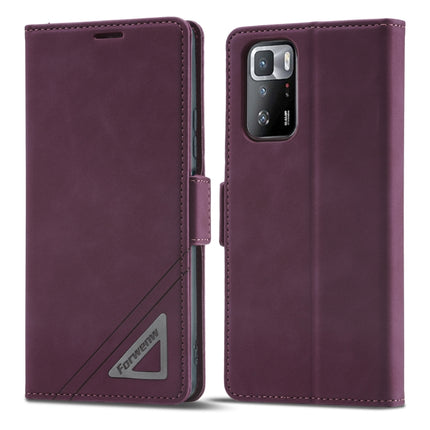 Forwenw Dual-side Buckle Leather Phone Case