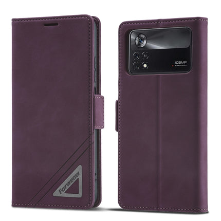 Forwenw Dual-side Buckle Leather Phone Case