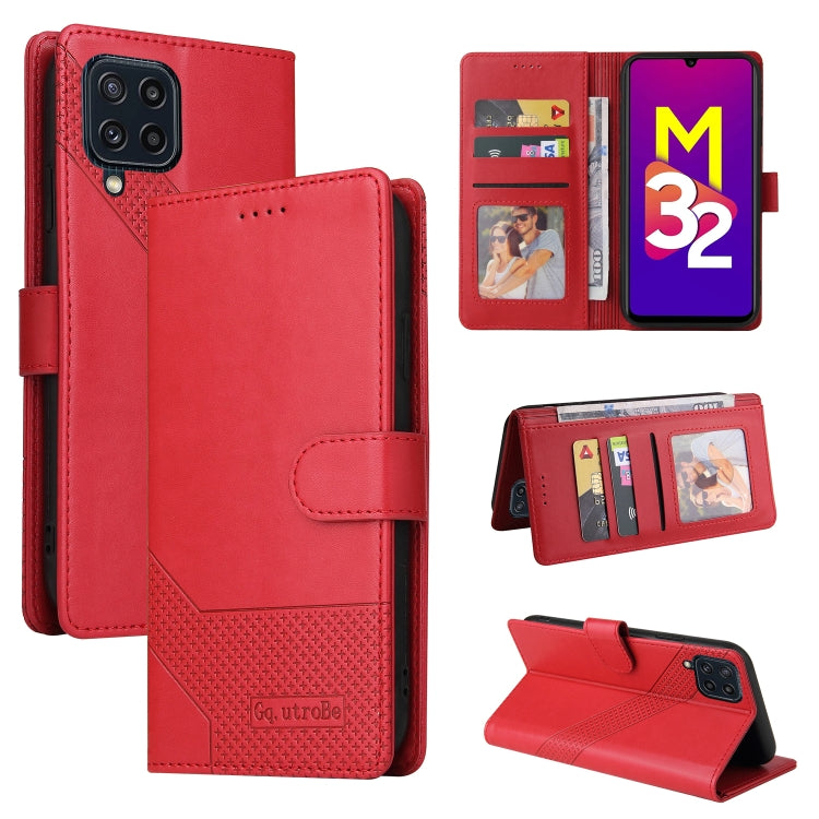 GQUTROBE Skin Feel Magnetic Leather Phone Case, For Samsung Galaxy M31, For Samsung Galaxy M32, For Samsung Galaxy Note8, For Samsung Galaxy Note9
