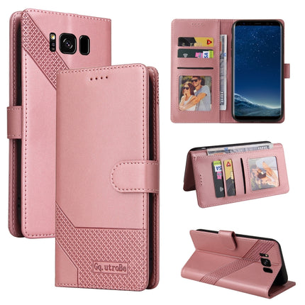 GQUTROBE Skin Feel Magnetic Leather Phone Case, For Samsung Galaxy Note10+, For Samsung Galaxy Note20, For Samsung Galaxy Note20 Ultra, For Samsung Galaxy S8