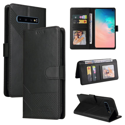 GQUTROBE Skin Feel Magnetic Leather Phone Case, For Samsung Galaxy S8+, For Samsung Galaxy S9, For Samsung Galaxy S9+, For Samsung Galaxy S10