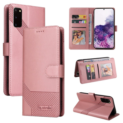 GQUTROBE Skin Feel Magnetic Leather Phone Case, For Samsung Galaxy S10+, For Samsung Galaxy S20, For Samsung Galaxy S20+, For Samsung Galaxy S20 Ultra