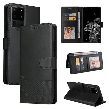 GQUTROBE Skin Feel Magnetic Leather Phone Case, For Samsung Galaxy S10+, For Samsung Galaxy S20, For Samsung Galaxy S20+, For Samsung Galaxy S20 Ultra