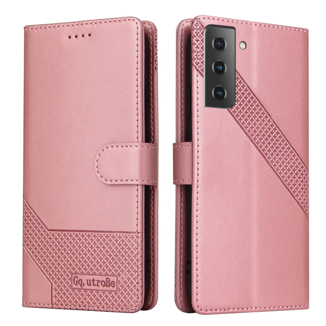 GQUTROBE Skin Feel Magnetic Leather Phone Case, For Samsung Galaxy S21 5G, For Samsung Galaxy S21+ 5G, For Samsung Galaxy S21 Ultra 5G, For Samsung Galaxy S21 FE 5G, For Samsung Galaxy S22 5G
