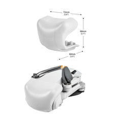 Tapas de lentes y cubierta parasol para sensor de visión, para DJI Mini 3 Pro