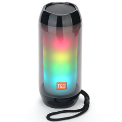 T&amp;G TG643 Tragbarer wasserdichter Subwoofer mit LED-Licht, kabelloser Bluetooth-Lautsprecher
