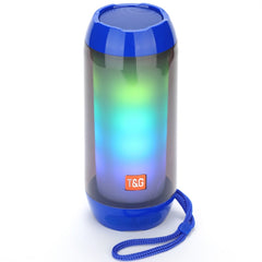 T&amp;G TG643 Tragbarer wasserdichter Subwoofer mit LED-Licht, kabelloser Bluetooth-Lautsprecher