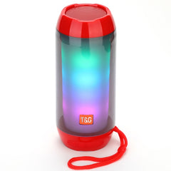 T&amp;G TG643 Tragbarer wasserdichter Subwoofer mit LED-Licht, kabelloser Bluetooth-Lautsprecher