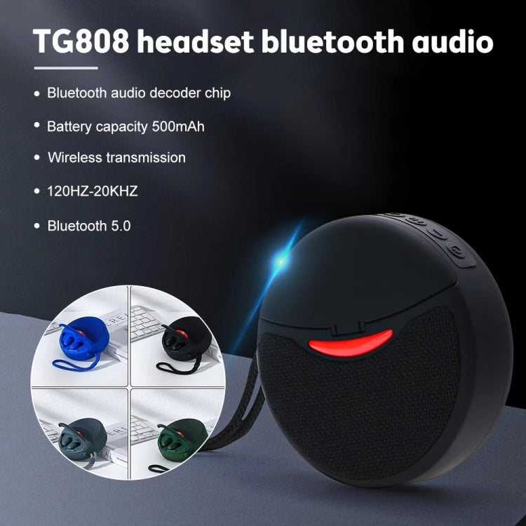 T&amp;G TG808 2-in-1 Mini-Bluetooth-Lautsprecher, kabellose Kopfhörer