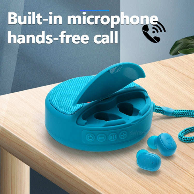 T&amp;G TG808 2-in-1 Mini-Bluetooth-Lautsprecher, kabellose Kopfhörer