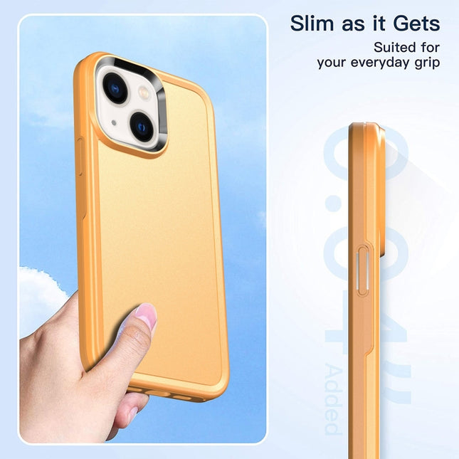 Double Solid Color Armor Phone Case, For iPhone 14, For iPhone 13 Pro, For iPhone 13, For iPhone 12 Pro Max