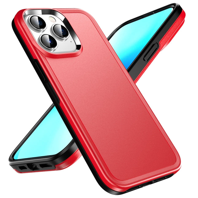 Double Solid Color Armor Phone Case