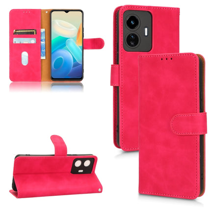 Skin Feel Magnetic Flip Leather Phone Case, For vivo Y77 Global, For OnePlus 10T 5G