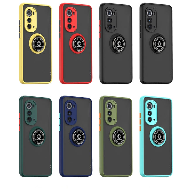 Q Shadow 1 Series TPU + PC Phone Case with Ring Holder, For Motorola Edge 2022