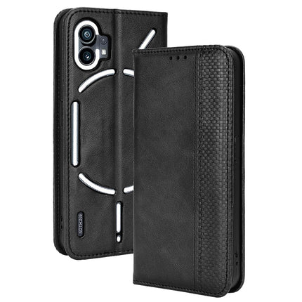 Magnetic Buckle Retro Texture Leather Phone Case, For Nothing Phone 1, For OPPO A57 5G / 4G, For OPPO A97 5G, For Realme GT2 Explorer Master, For TCL 30 XL, For vivo Y02s
