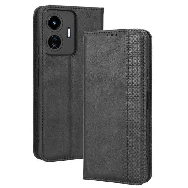 Magnetic Buckle Retro Texture Leather Phone Case, For vivo Y77 5G, For Infinix Note 12 G96, For Infinix Note 12 VIP, For Infinix Note 12i, For Tecno Camon 19 Pro, For Tecno Camon 19