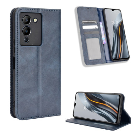 Magnetic Buckle Retro Texture Leather Phone Case, For vivo Y77 5G, For Infinix Note 12 G96, For Infinix Note 12 VIP, For Infinix Note 12i, For Tecno Camon 19 Pro, For Tecno Camon 19