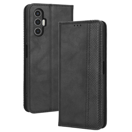 Magnetic Buckle Retro Texture Leather Phone Case, For Tecno Pova3, For Tecno Spark 9 Pro, For ASUS ROG Phone 6 / 6 Pro, For ASUS Zenfone 9, For Huawei nova Y90, For Cubot X50