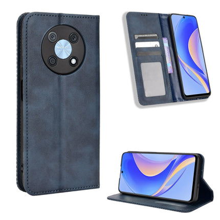 Magnetic Buckle Retro Texture Leather Phone Case, For Tecno Pova3, For Tecno Spark 9 Pro, For ASUS ROG Phone 6 / 6 Pro, For ASUS Zenfone 9, For Huawei nova Y90, For Cubot X50