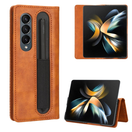 Magnetic Buckle Retro Texture Leather Phone Case, For Honor X40i, For Samsung Galaxy Z Fold4 5G, For HotPepper Serrano3, For OnePlus 10T 5G / Ace Pro 5G, For ZTE Avid 589 Z5158, For ZTE Nubia Red Magic 7S Pro