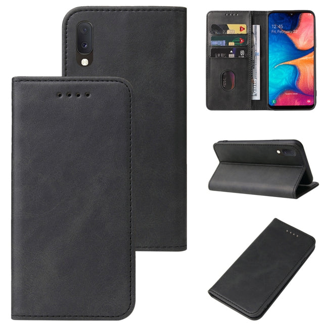 Magnetic Closure Leather Phone Case, For Samsung Galaxy A12 / A12 Nacho, For Samsung Galaxy A20e, For Samsung Galaxy A20s, For Samsung Galaxy A30 / A20 / M10s, For Samsung Galaxy A31, For Samsung Galaxy A32 4G / A32 Lite, For Samsung Galaxy A51 5G     ...