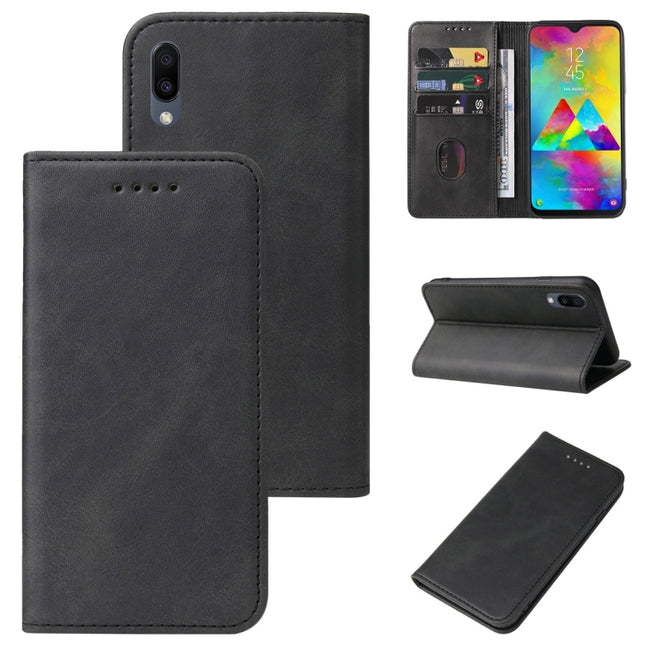 Magnetic Closure Leather Phone Case, For Samsung Galaxy M20, For Samsung Galaxy Note10+, For Samsung Galaxy S10 Lite / A91 / M80s, For Samsung Galaxy A Quantum, For Samsung Galaxy A2 Core / A260, For Samsung Galaxy A71 4G, For Samsung Galaxy S22+ 5G