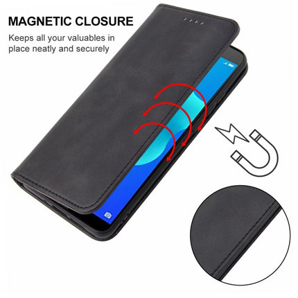 Magnetic Closure Leather Phone Case, For Huawei Y5 Lite 2018, For Huawei Y7 2018, For Huawei Y7 Prime 2019, For Huawei Y9 2019, For Huawei Y9 Prime 2019, For Huawei Enjoy 9