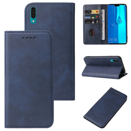 Magnetic Closure Leather Phone Case, For Huawei Y5 Lite 2018, For Huawei Y7 2018, For Huawei Y7 Prime 2019, For Huawei Y9 2019, For Huawei Y9 Prime 2019, For Huawei Enjoy 9