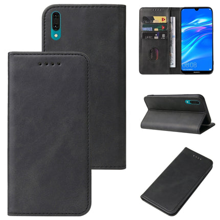 Magnetic Closure Leather Phone Case, For Huawei Y5 Lite 2018, For Huawei Y7 2018, For Huawei Y7 Prime 2019, For Huawei Y9 2019, For Huawei Y9 Prime 2019, For Huawei Enjoy 9