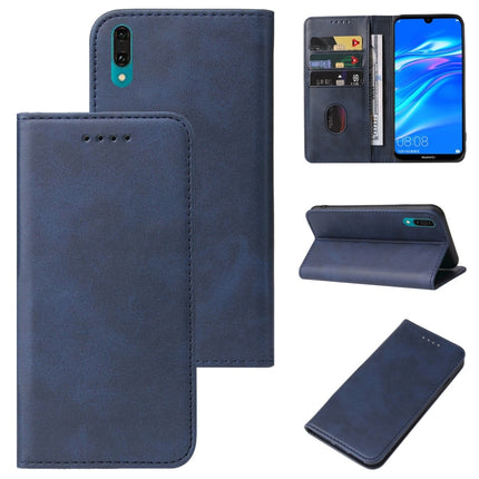 Magnetic Closure Leather Phone Case, For Huawei Y5 Lite 2018, For Huawei Y7 2018, For Huawei Y7 Prime 2019, For Huawei Y9 2019, For Huawei Y9 Prime 2019, For Huawei Enjoy 9