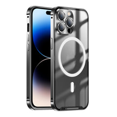Frosted Metal Phone Case with Magnetic