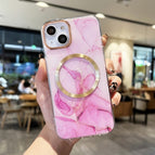 For iPhone 12 / Pink Purple