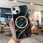 For iPhone 12 Pro / Dark Green Black