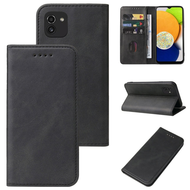 Magnetic Closure Leather Phone Case, For Samsung Galaxy A03 EU 166.5mm, For Samsung Galaxy A03 Global 164.27mm, For Samsung Galaxy A23 4G, For Samsung Galaxy A52s 5G, For Samsung Galaxy M13 5G, For Samsung Galaxy M23 5G  / F23, For Samsung Galaxy M32 5G