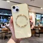 For iPhone 14 / Transparent Yellow