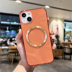 For iPhone 14 Plus / Transparent Red