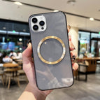 For iPhone 14 Pro / Transparent Black