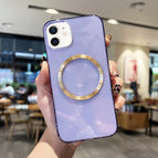 For iPhone 12 mini / Transparent Purple