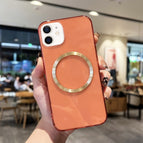 For iPhone 12 mini / Transparent Red