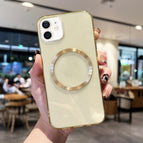 For iPhone 12 / Transparent Yellow