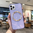 For iPhone 11 Pro / Transparent Purple