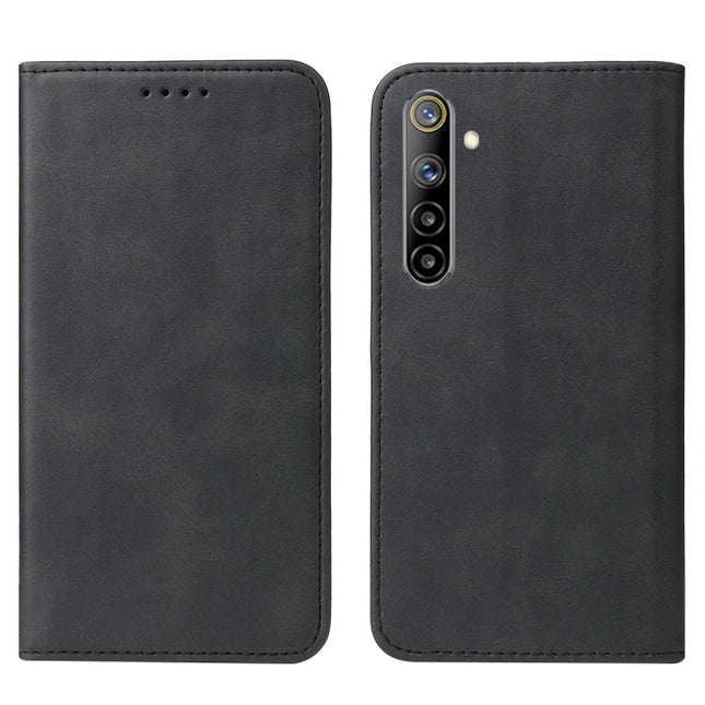 Magnetic Closure Leather Phone Case, For Realme 6i India, For Realme C11 2021, For Realme GT2 Pro, For Realme Q2, For Realme Q3i 5G, For Realme Q3t, For Realme X3 SuperZoom, For Realme X7 / Q2 Pro
