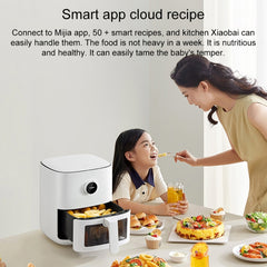 Original Xiaomi Mijia Smart Air Fryer Pro 4L OLED Screen Window Mijia APP Controlled, CN Plug, MAF04