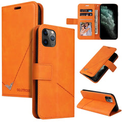 GQUTROBE Right Angle Leather Phone Case, For iPhone 11 Pro, For iPhone 11 Pro Max, For iPhone X / XS, For iPhone XR