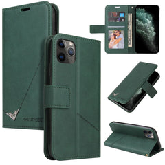 GQUTROBE Right Angle Leather Phone Case, For iPhone 11 Pro, For iPhone 11 Pro Max, For iPhone X / XS, For iPhone XR
