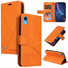 GQUTROBE Right Angle Leather Phone Case, For iPhone 11 Pro, For iPhone 11 Pro Max, For iPhone X / XS, For iPhone XR