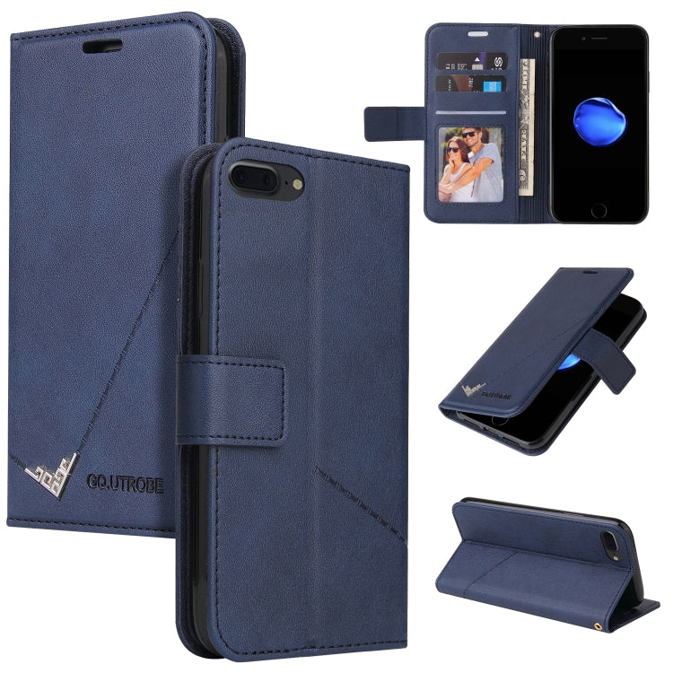 GQUTROBE Right Angle Leather Phone Case, For iPhone XS Max, For iPhone 7 Plus / 8 Plus, For iPhone 7 / 8 / SE 2020 / SE 2022, For iPhone 6 Plus / 6s Plus