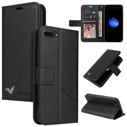 GQUTROBE Right Angle Leather Phone Case, For iPhone XS Max, For iPhone 7 Plus / 8 Plus, For iPhone 6 Plus / 6s Plus, For iPhone 6 / 6S