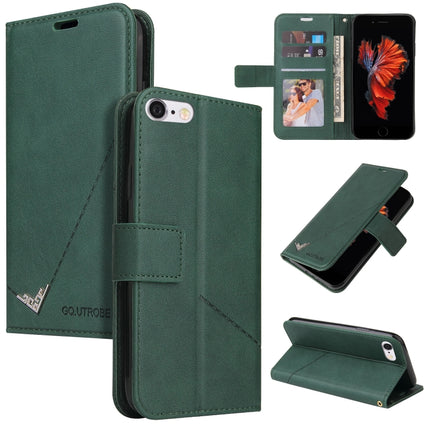 GQUTROBE Right Angle Leather Phone Case, For iPhone XS Max, For iPhone 7 Plus / 8 Plus, For iPhone 6 Plus / 6s Plus, For iPhone 6 / 6S