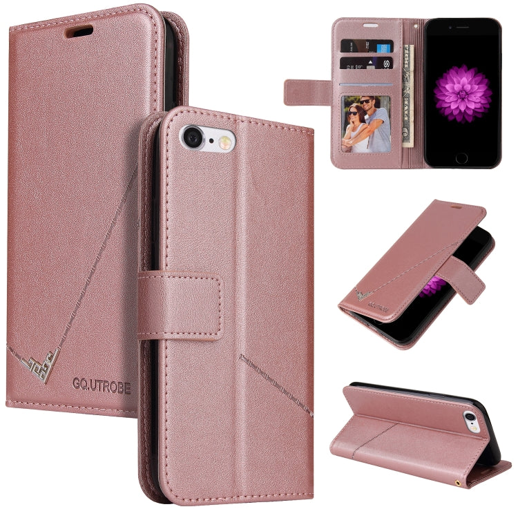 GQUTROBE Right Angle Leather Phone Case, For iPhone 6 / 6S